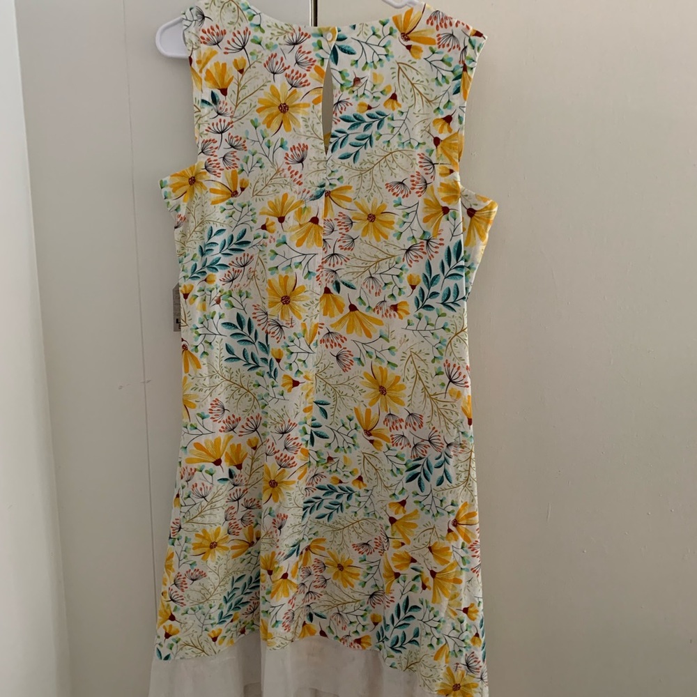 Bright, summer dress, plus size